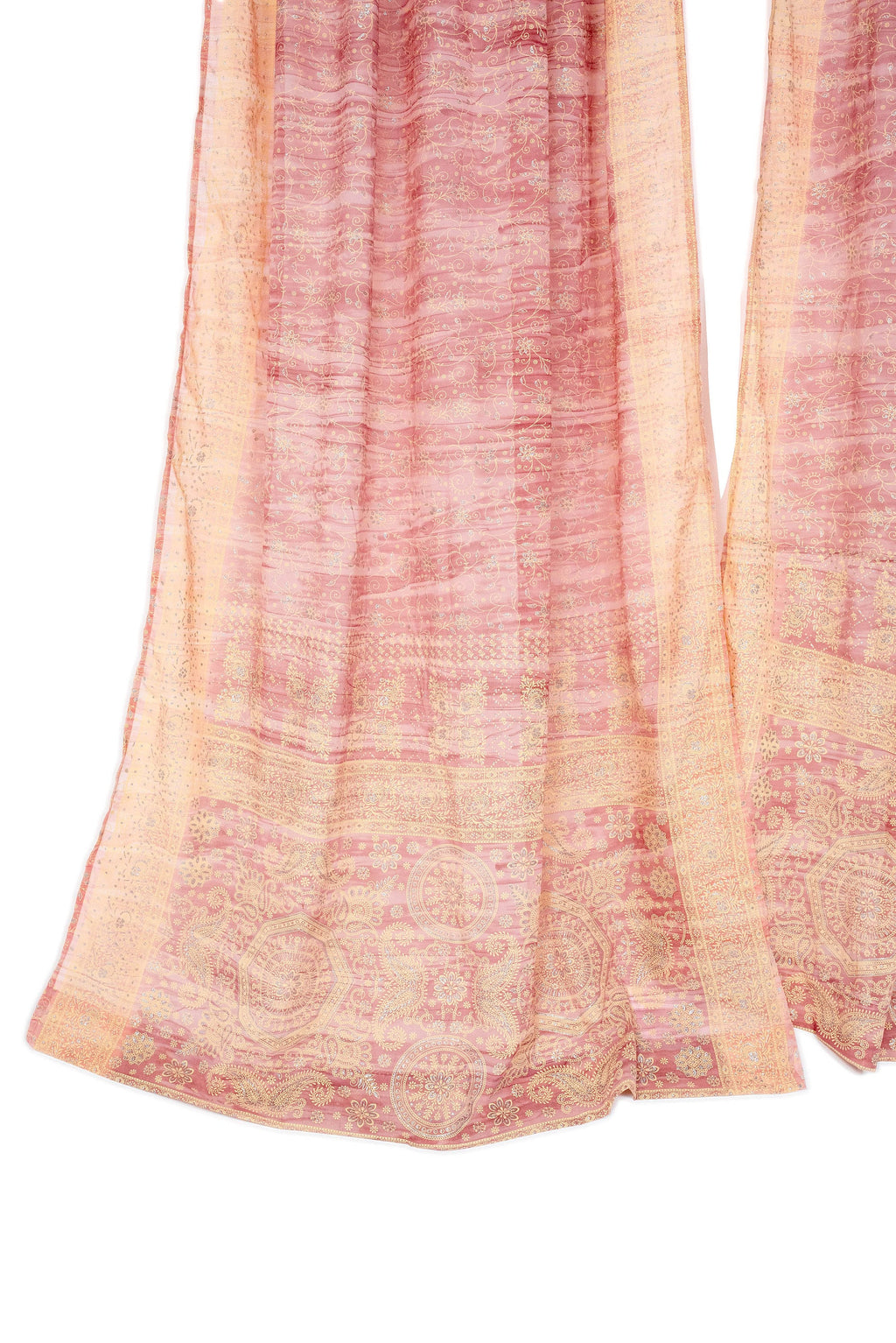 Sari Curtains 84"L Boho Curtains DREAMBoHO Collection Light-Filtering BLUSH Chubby Chic Bed Canopy, Window Treatment For Living/Bedroom