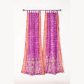 INDIAN SUMMER BACKDROP Collection Light-Filtering Sari Curtains 84"/96"L Boho Curtains, Bed Canopy, Wall Tapestry, Chuppah, Window Treatment