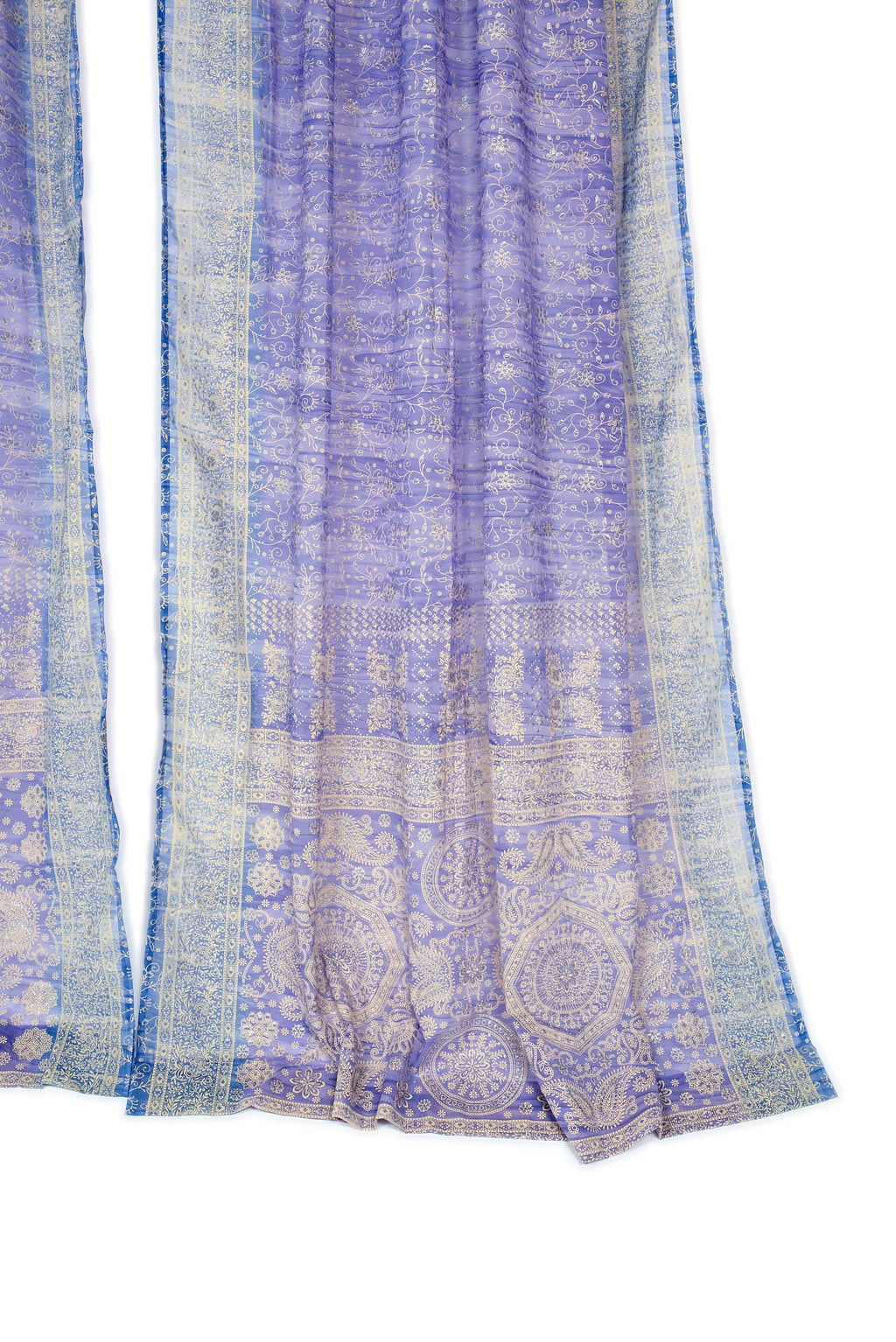 Sari Curtains 84"/96"L Boho Curtains DREAMBoHO Collection Light-Filtering Lavender backdrop Bed Canopy Window Treatment For Living/Bedroom