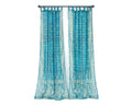 Light-Filtering Sari Curtains 84"/96"L Boho Curtains Boho Bed Canopy, backdrop sheer drapes Window Treatment For Living/Bedroom Customizable
