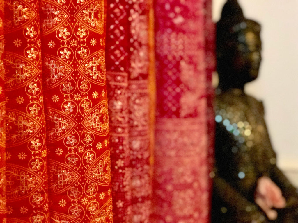 Saffron Marigold light filtering Window Treatment