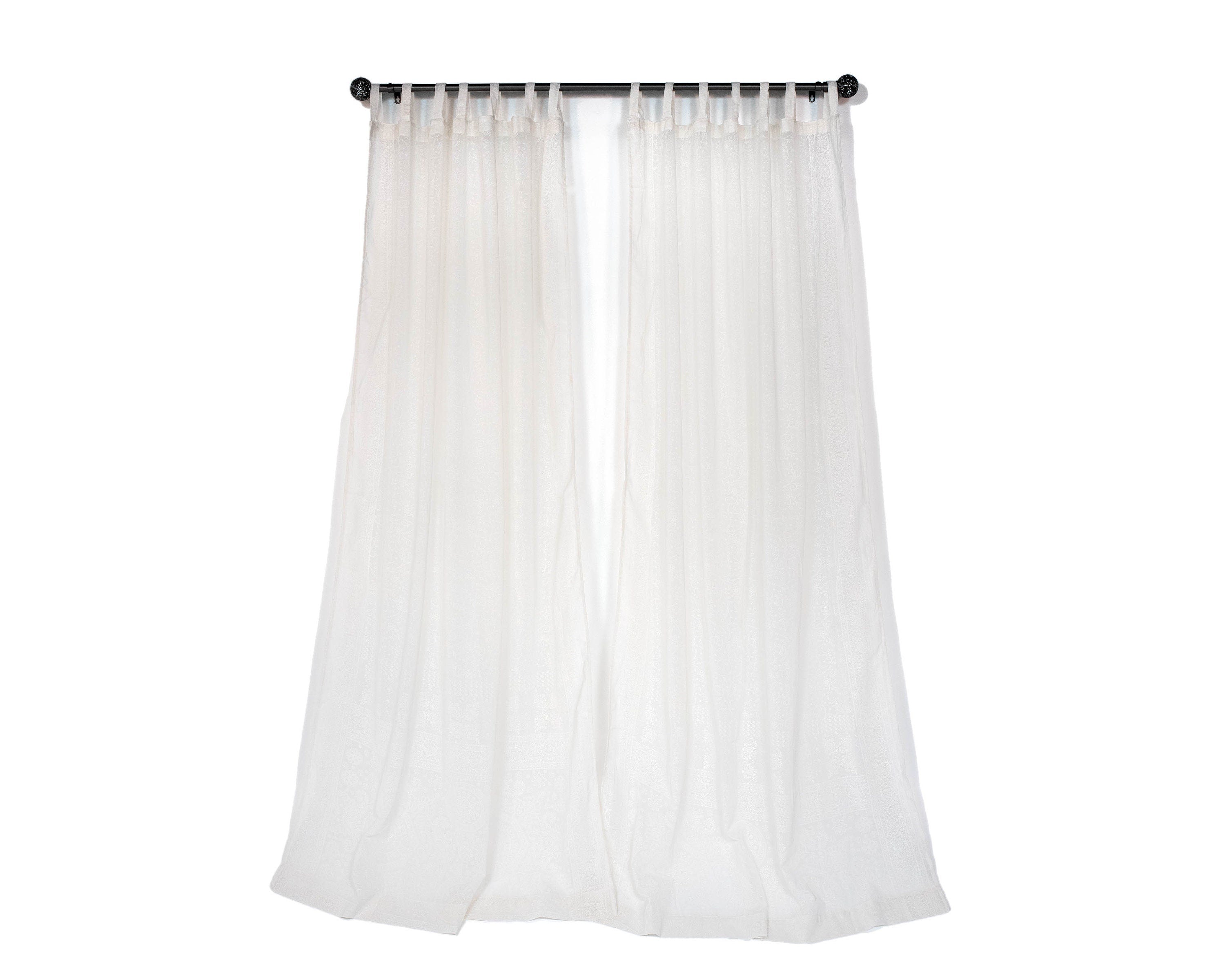 Boho Curtains Sari Curtains Light-Filtering 84"/96"L BoHoEARTH Pine Purple panels Combo Backdrop, drapes, Bed Canopy For Livingroom Bedroom