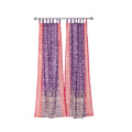 Light-Filtering Sari Curtains 96"L Boho Curtains, Bed Canopy, Tapestry, Window Treatment For Living/Bedroom Customizable