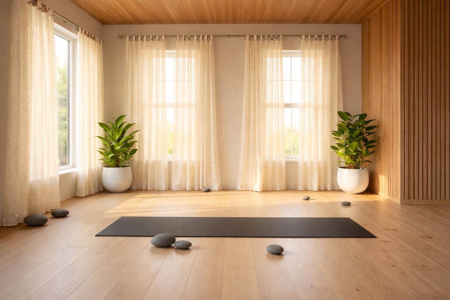 Yoga Studio Curtains Light Filtering Panels, Offwhite Boho Sari Curtains, Meditation Room Drapes, Sheer Window Curtains