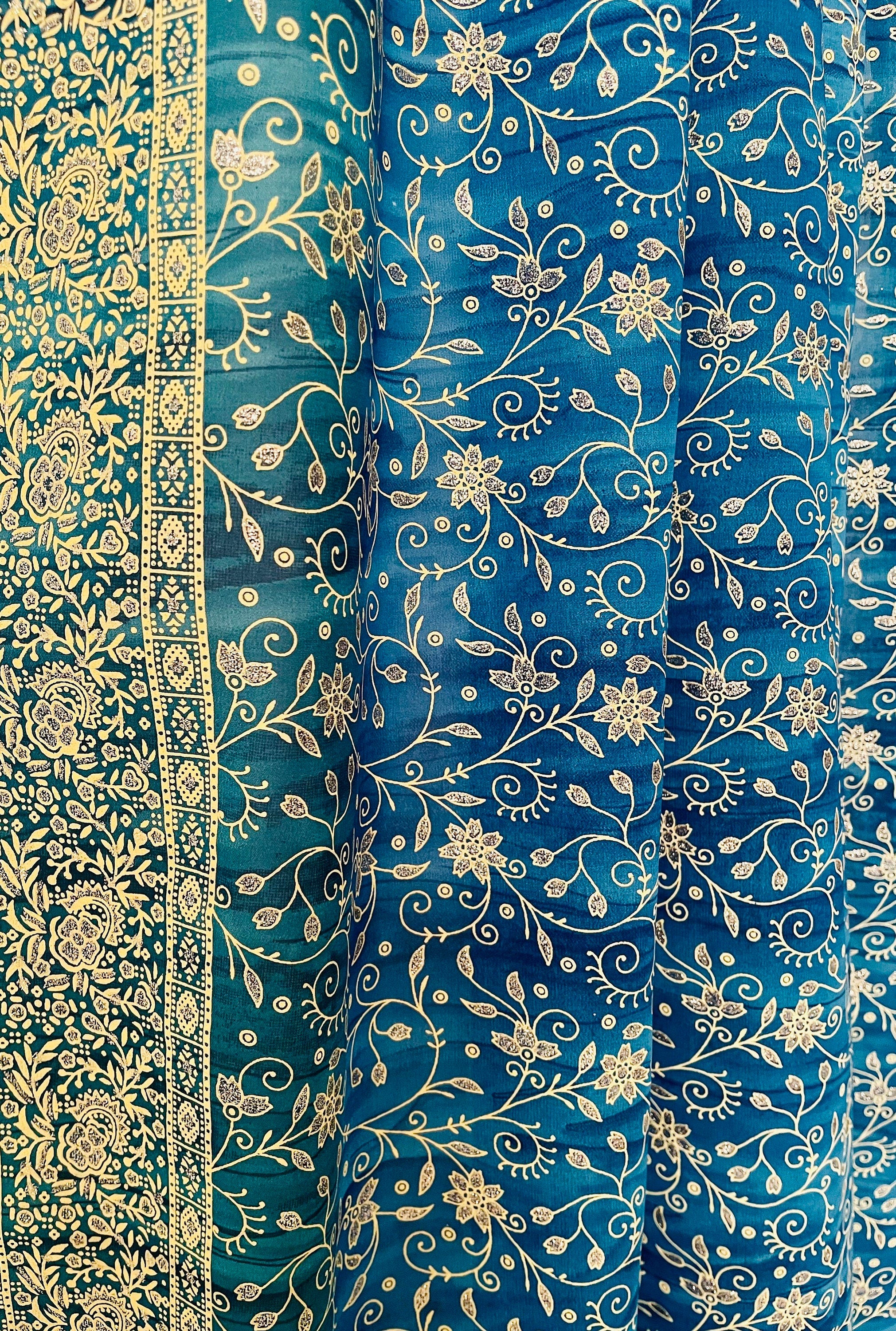 Light-Filtering Sari Curtains 84"/96"L Boho Curtains, Bed Canopy, Tapestry, Window Treatment For Living/Bedroom
