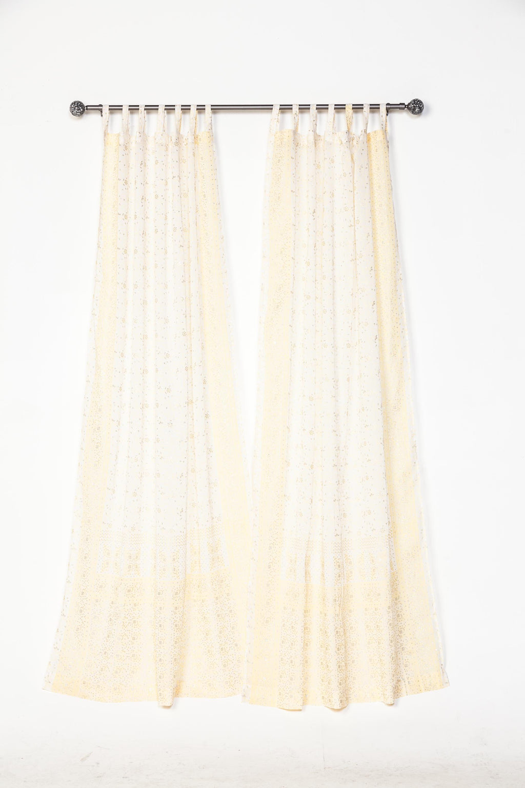 White Sheer Curtains 84L Neutral Boho Curtains Off White Light Filtering Panels Ivory Window Drapes Minimalist Home Decor Sari Curtain