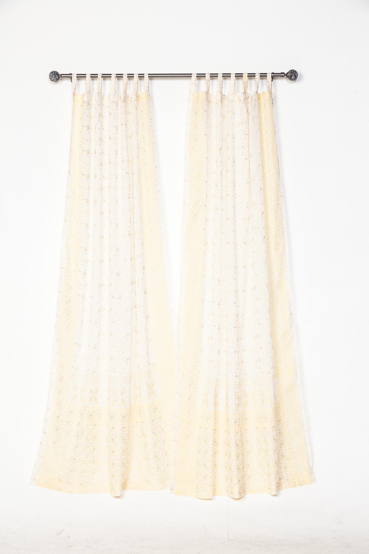 White Sheer Curtains 84L Neutral Boho Curtains Off White Light Filtering Panels Ivory Window Drapes Minimalist Home Decor Sari Curtain
