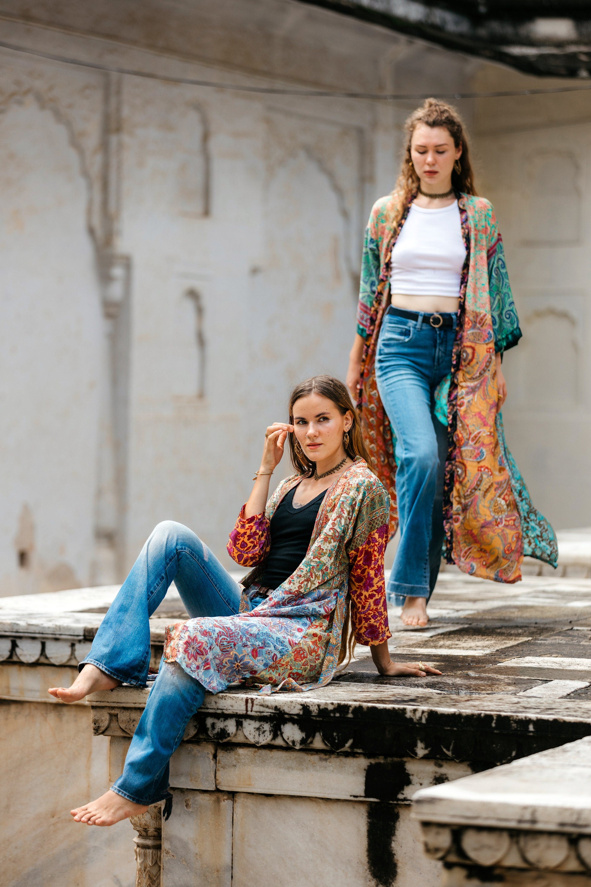 Kimono we love Printed Silk