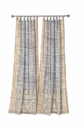 Sari Curtains 84"/96"L Light-Filtering Boho Curtains, Bed Canopy, Tapestry, Sheer drapes Window Treatment For Living/Bedroom Customizable